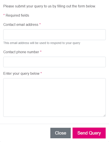 Query invoice