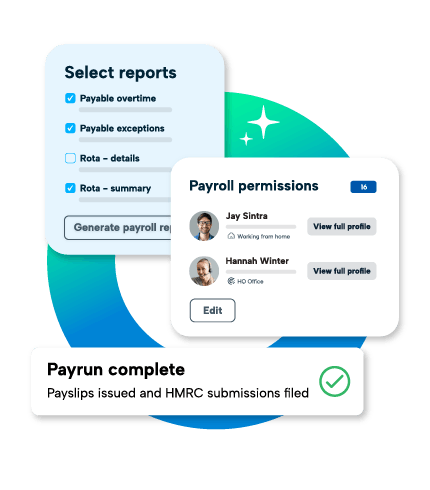 Integrated HR and payroll