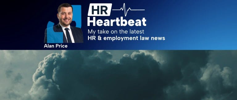 HR Heartbeat blog header image of blue clouds HR Heartbeat blog header image of CEO Alan Price and blue clouds