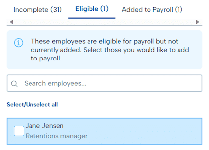 eligible employees