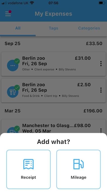 add expense