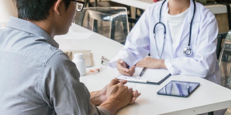 Health care professionals meeting