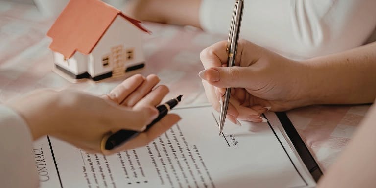 signing employment contract