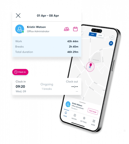 Blip on mobile device