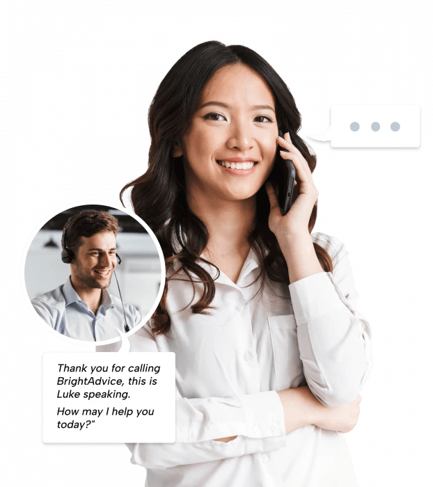 A woman with long dark hair is smiling while talking on a phone. She is wearing a white blouse and has a white headband. The background is black and there is a white circle with a gray border. Inside the white circle, there is a gray text box with a white border. The text box contains a question: "What is your preferred phone model?" A woman with long dark hair is smiling while talking on a phone. She is wearing a white blouse and has a white headband. The background is black and there is a white circle with a gray border. Inside the white circle, there is a gray text box with a white border. The text box contains a question: "What is your preferred phone model?"