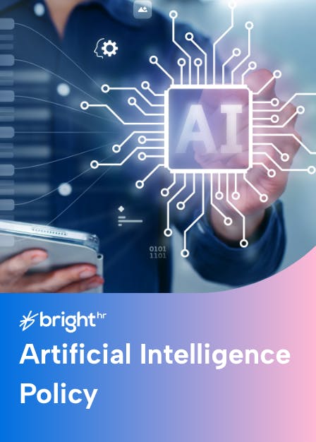 AI policy for the workplace from BrightHR