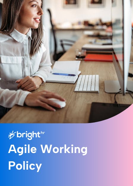 Agile working policy from BrightHR
