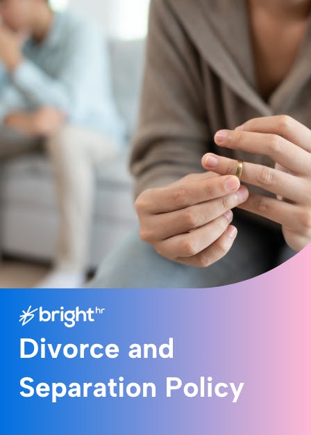 Divorce and Separation Policy