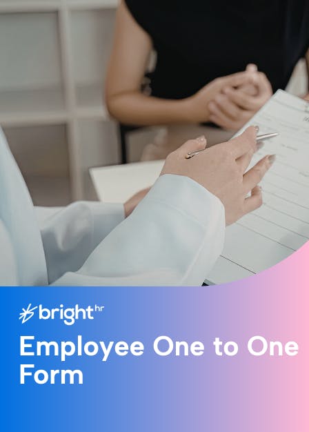 Employee One to One Form