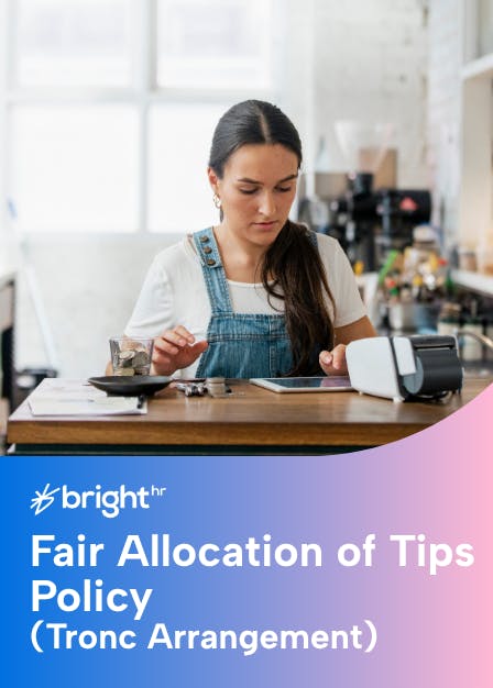 Fair Allocation of Tips Policy (Tronc Arrangement)