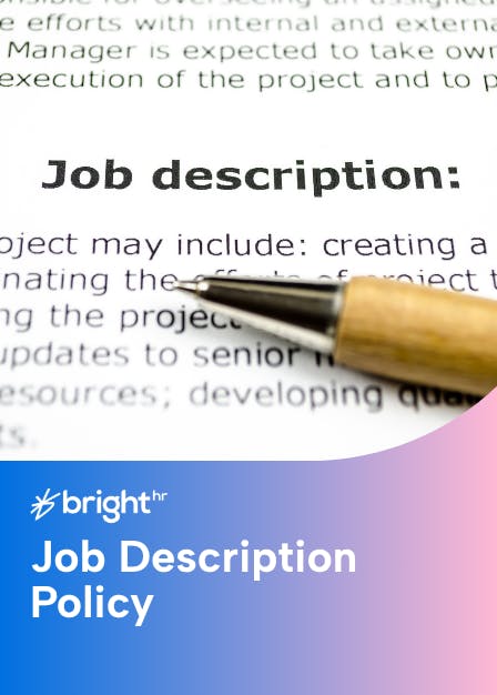 Job Description Policy
