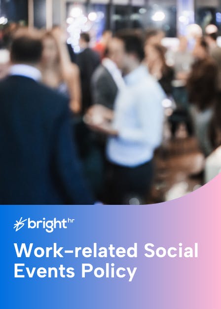 Work-related Social Events Policy