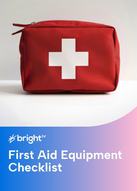First Aid Equipment Checklist
