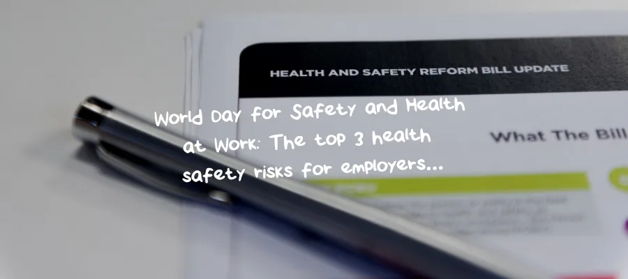 Health and safety checklist