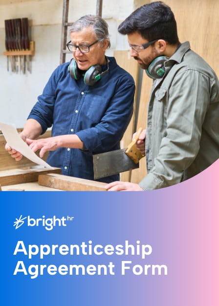 Apprenticeship Agreement (England and Wales)