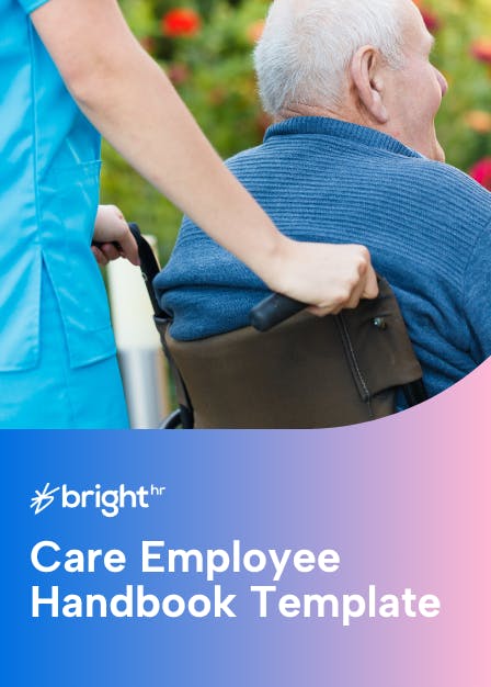 Care Employee Handbook Template