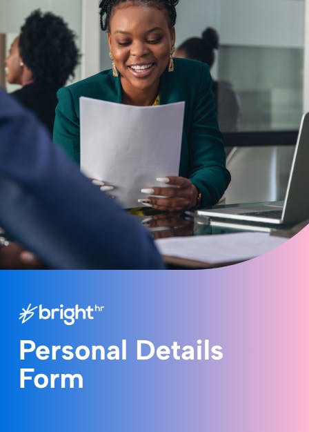 Personal Details Form