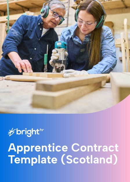 Apprentice Contract Template (Scotland)