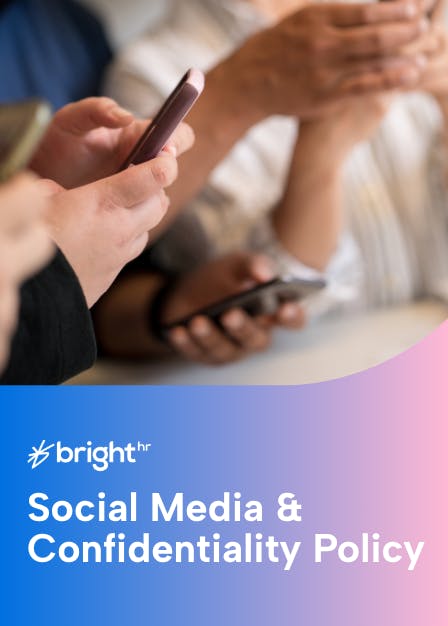 Social Media & Confidentiality Policy