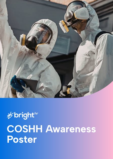 Controlling Substances Hazardous to Health Poster