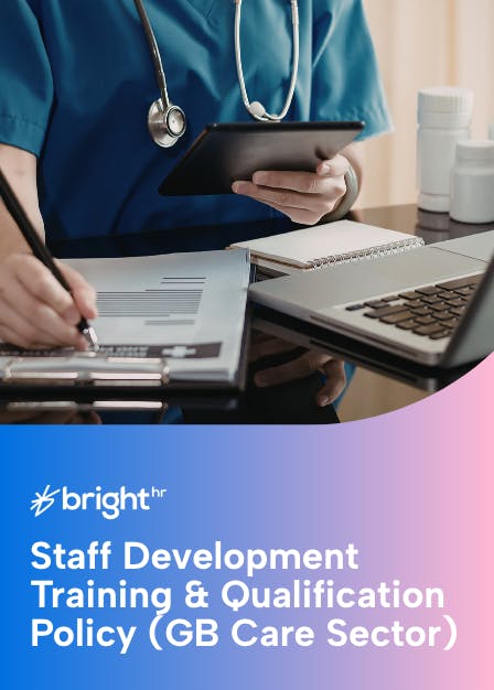 Staff Development Training and Qualification Policy (GB Care Sector)
