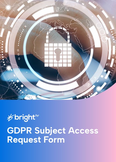 GDPR: Subject Access Request Form