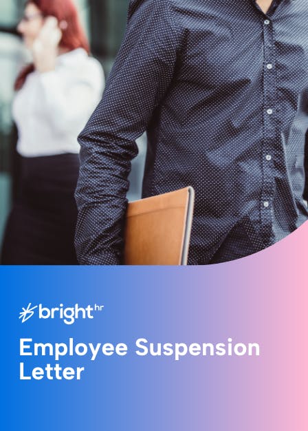 Suspension Letter