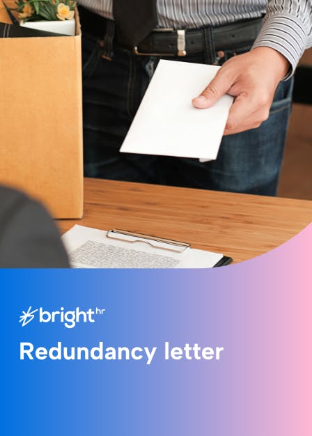 Redundancy letter