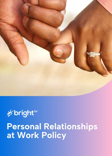 Personal Relationships at Work Policy