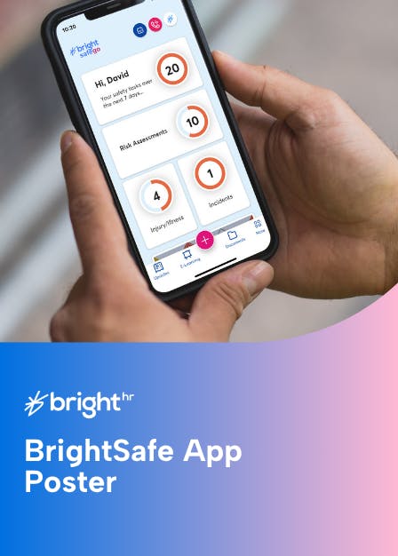 BrightSafe App Poster