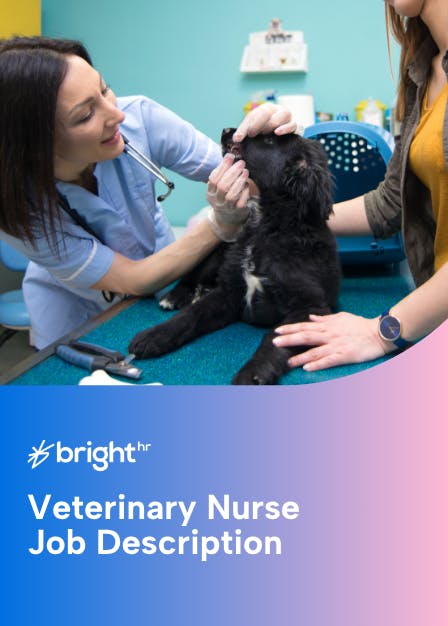 Veterinary Nurse Job Description