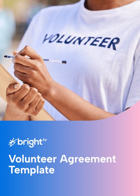Volunteer Agreement Template