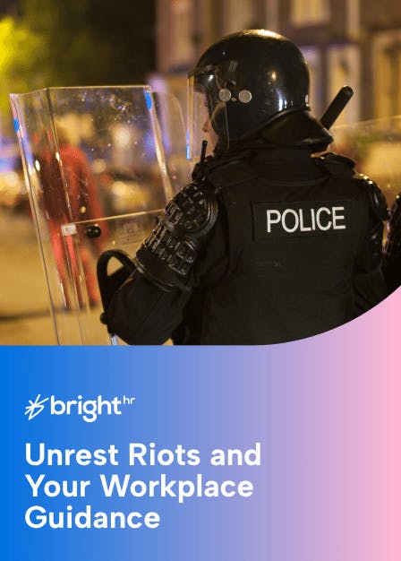 Unrest Riots and Your Workplace Guidance