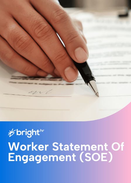 Statement Of Engagement (SOE) Form