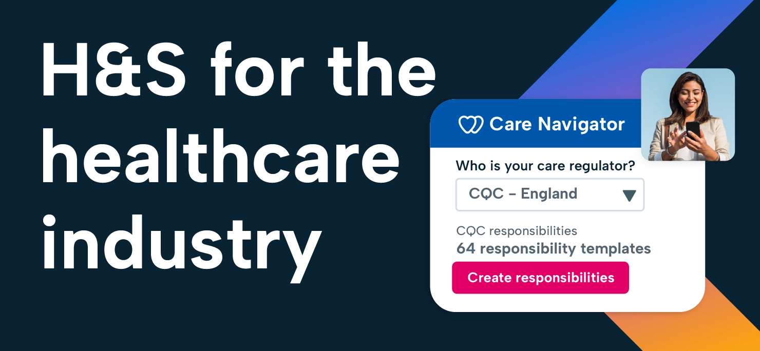 mobile form image H&S for the healthcare industry
