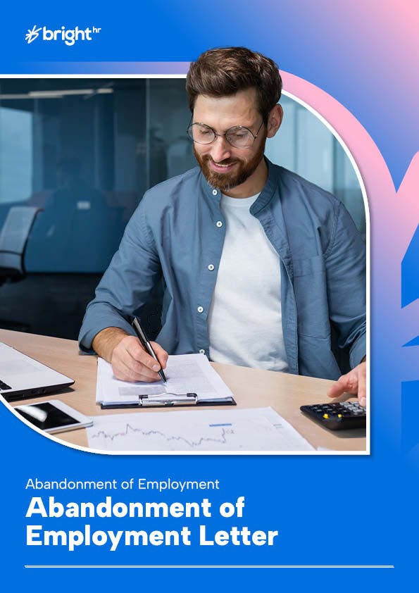 Abandonment Of Employment Letter