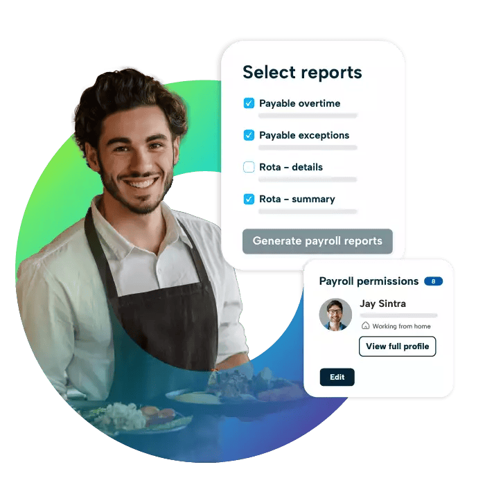 Payroll and HR software for the hospitality industry Hospitality worker