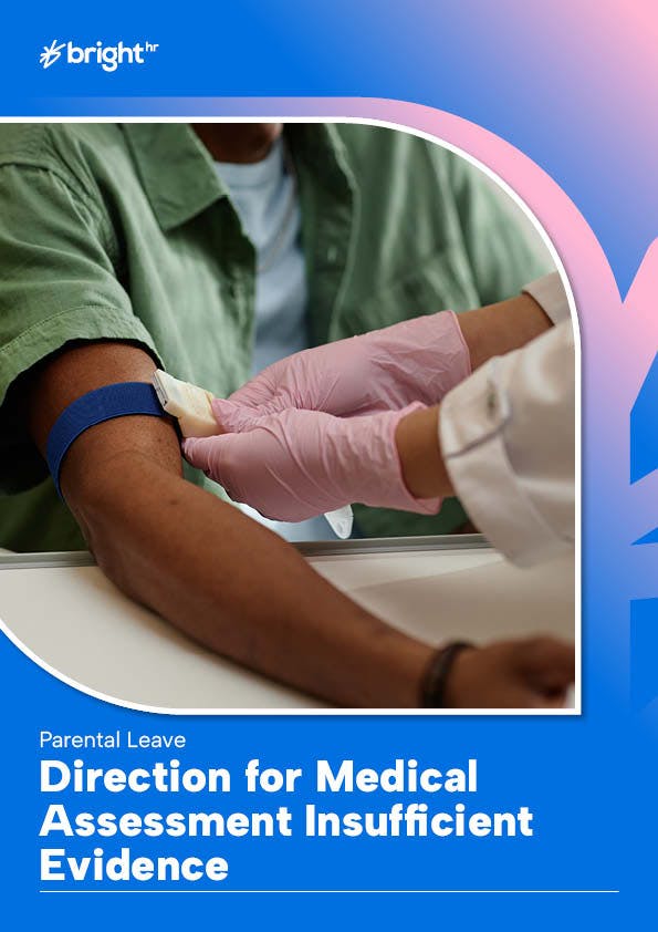 The image features a person wearing pink gloves, possibly for medical purposes, as they are interacting with a hand.