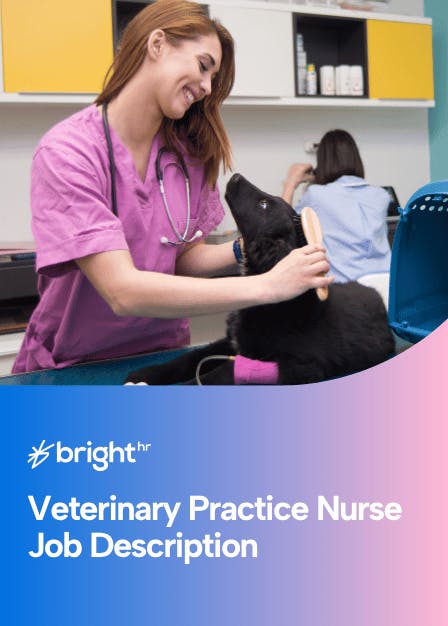 Job Description Template - Practice Nurse (Veterinary)