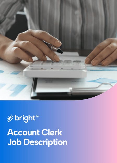 Job Description Template - Account Clerk