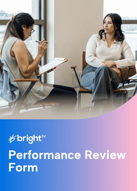 Performance Review Form