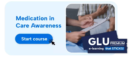 Medication in care awareness course BrightHR elearning course for the care industry