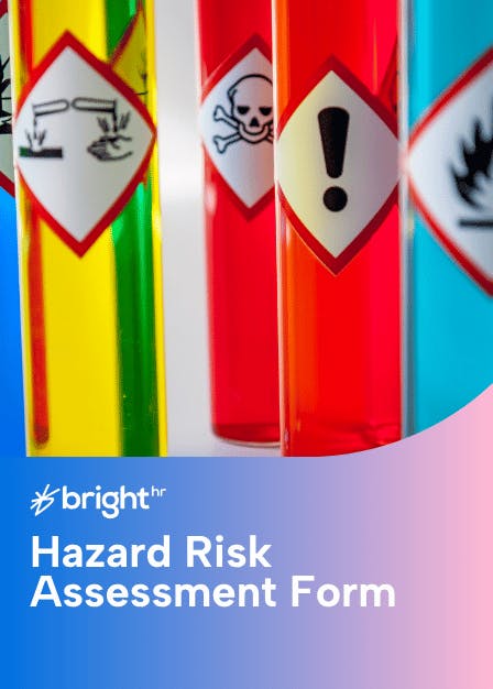 Hazard Risk Assessment Form