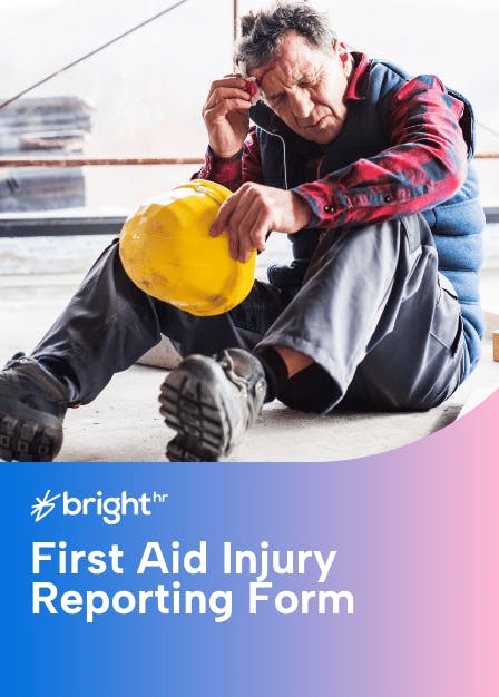 First Aid Injury Reporting Form