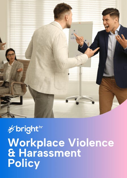 Workplace Violence and Harassment Policy