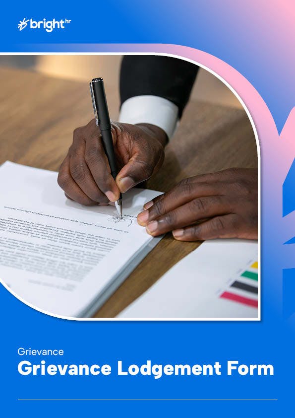Grievance Lodgement Form