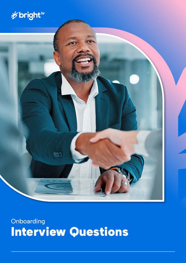 shaking hands after successful interview