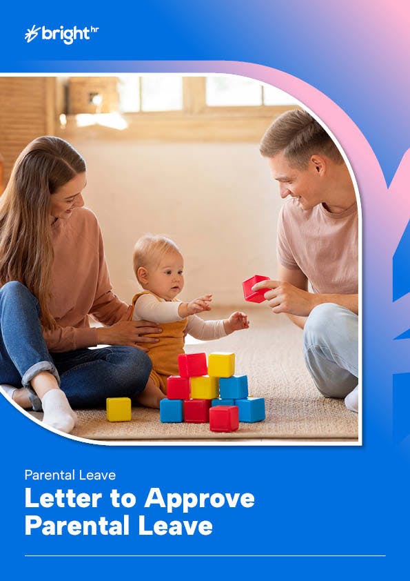 Letter to Approve Parental Leave