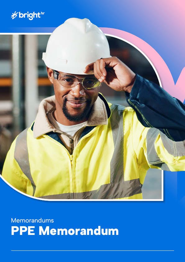 Construction worker in protective gear