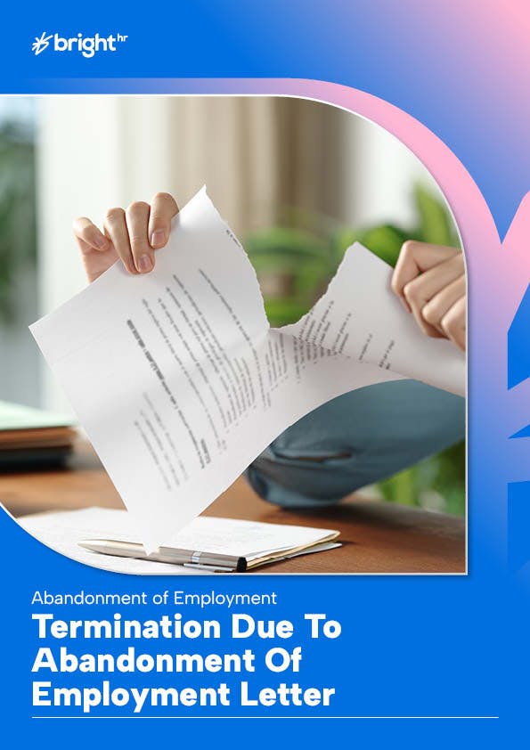 employment contract being ripped up